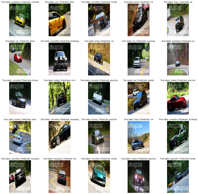 Incorrect Classifications 1